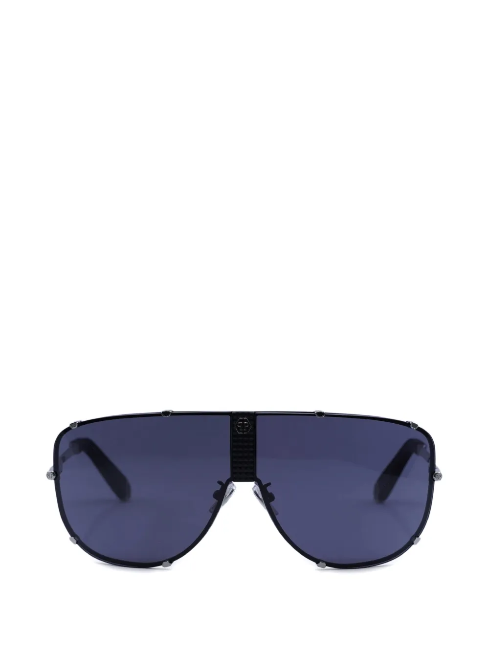 Philipp Plein rimless pilot sunglasses - Nero