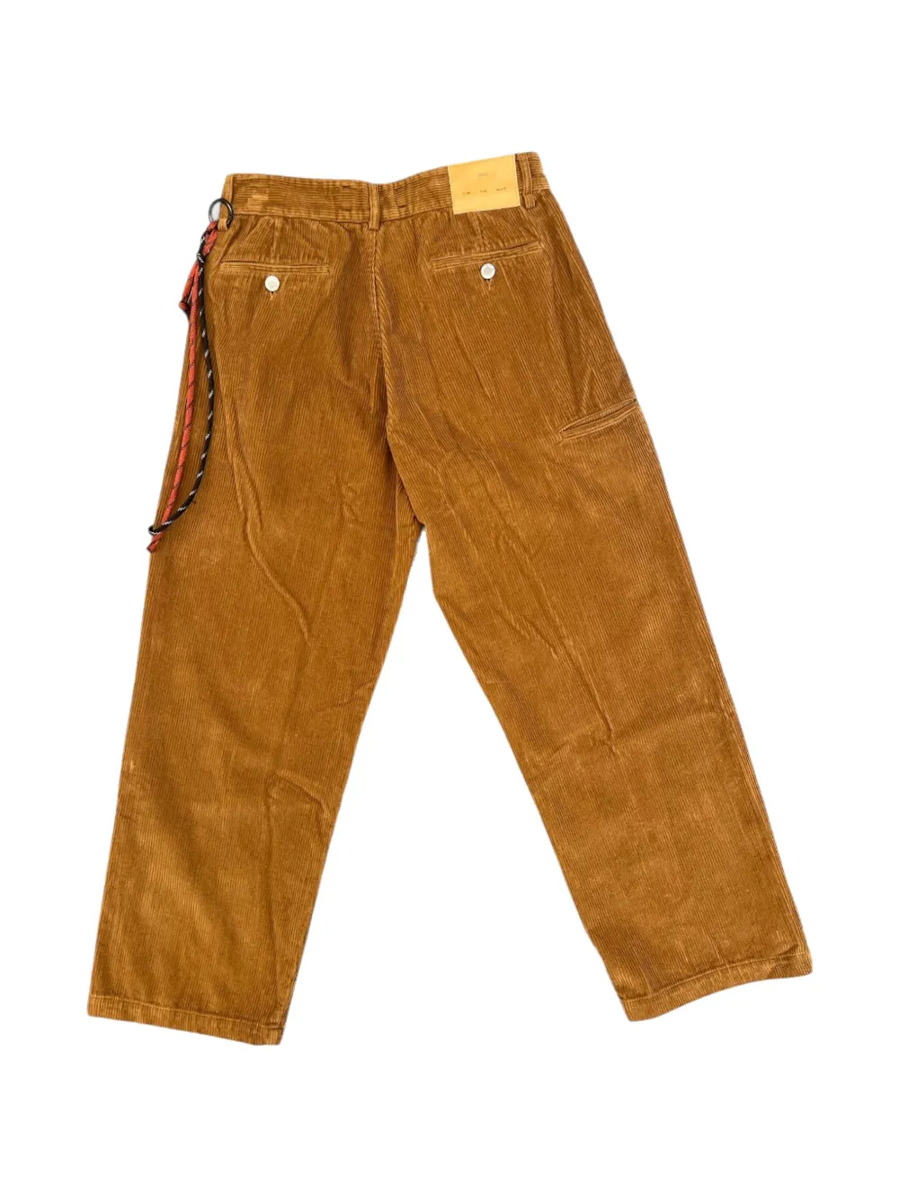 Song For The Mute Ribfluwelen broek met stiksel Bruin