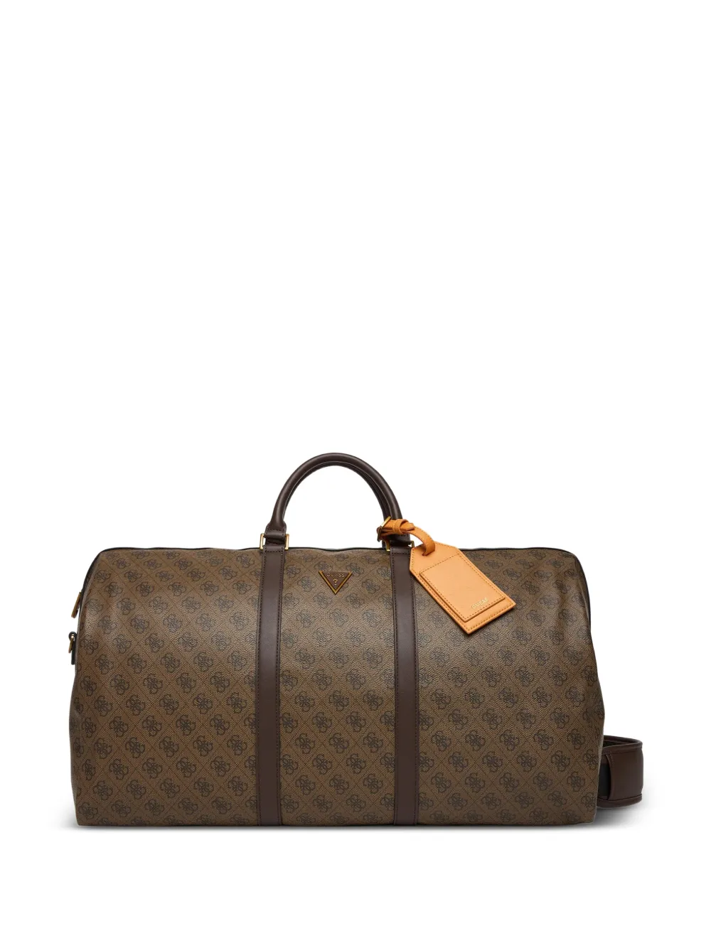 GUESS USA pattern holdall - Marrone