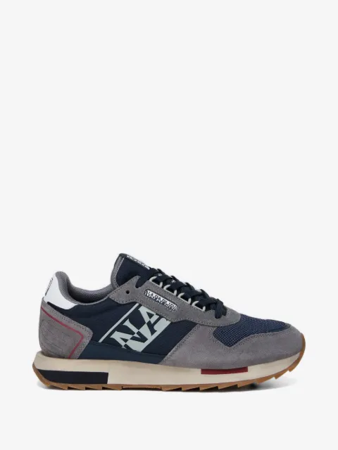 Napapijri Virtus NYS logo-print panelled sneakers