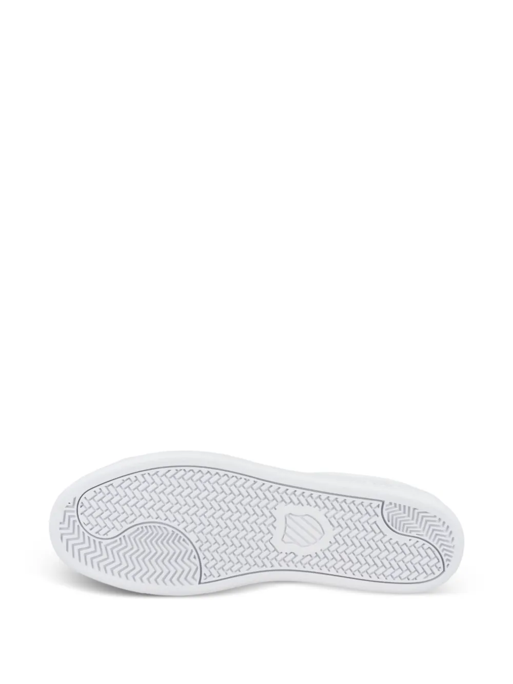 K-Swiss Court Shield gestreepte sneakers Wit