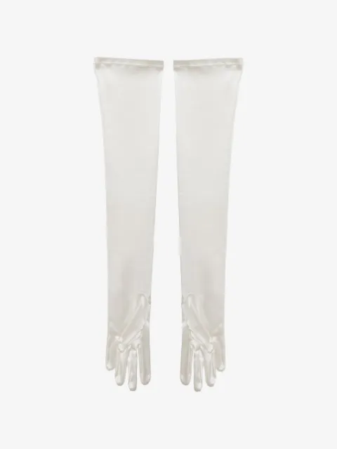 ROOM76 Opera satin-finish gloves