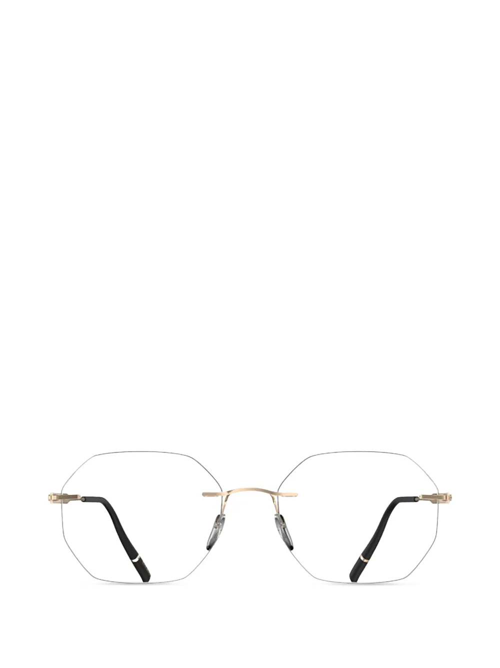 Silhouette The timeless visionary geometric glasses - Oro