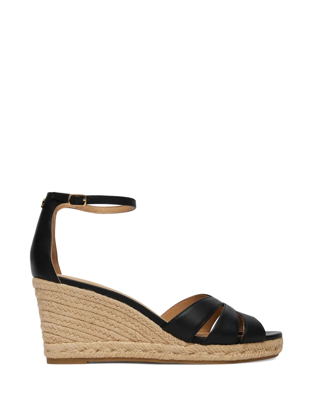 Lauren Ralph Lauren Nellie wedge espadrilles Zwart