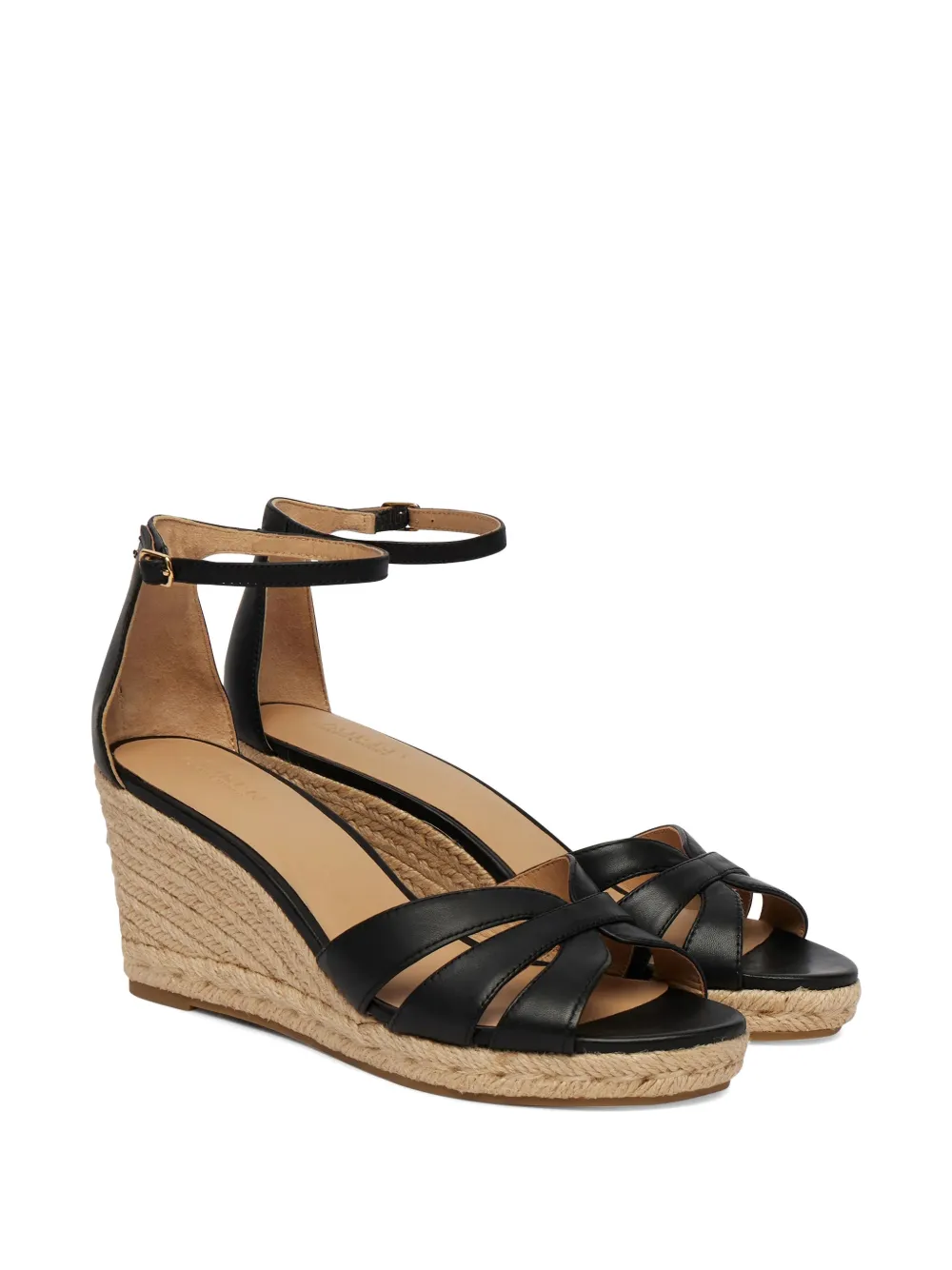 Lauren Ralph Lauren Nellie wedge espadrilles Zwart