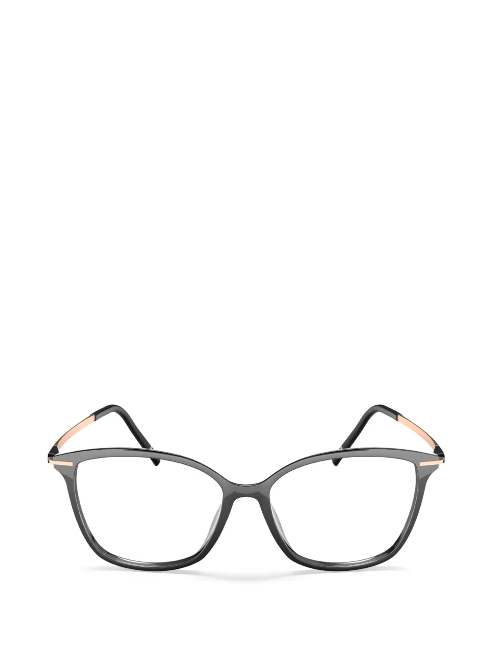 Silhouette cat-eye glasses - Nero