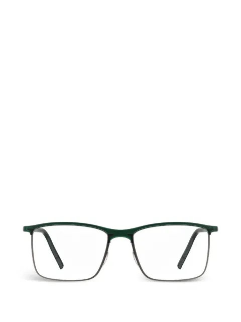 Silhouette rectangle-frame glasses