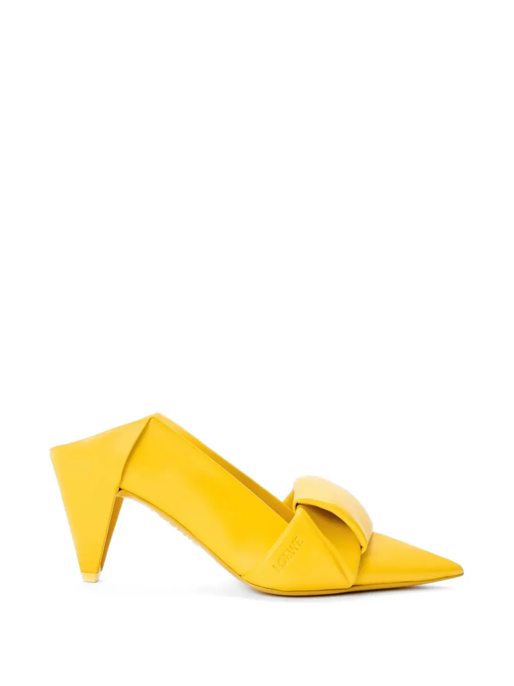 LOEWE pointed-toe pumps Geel