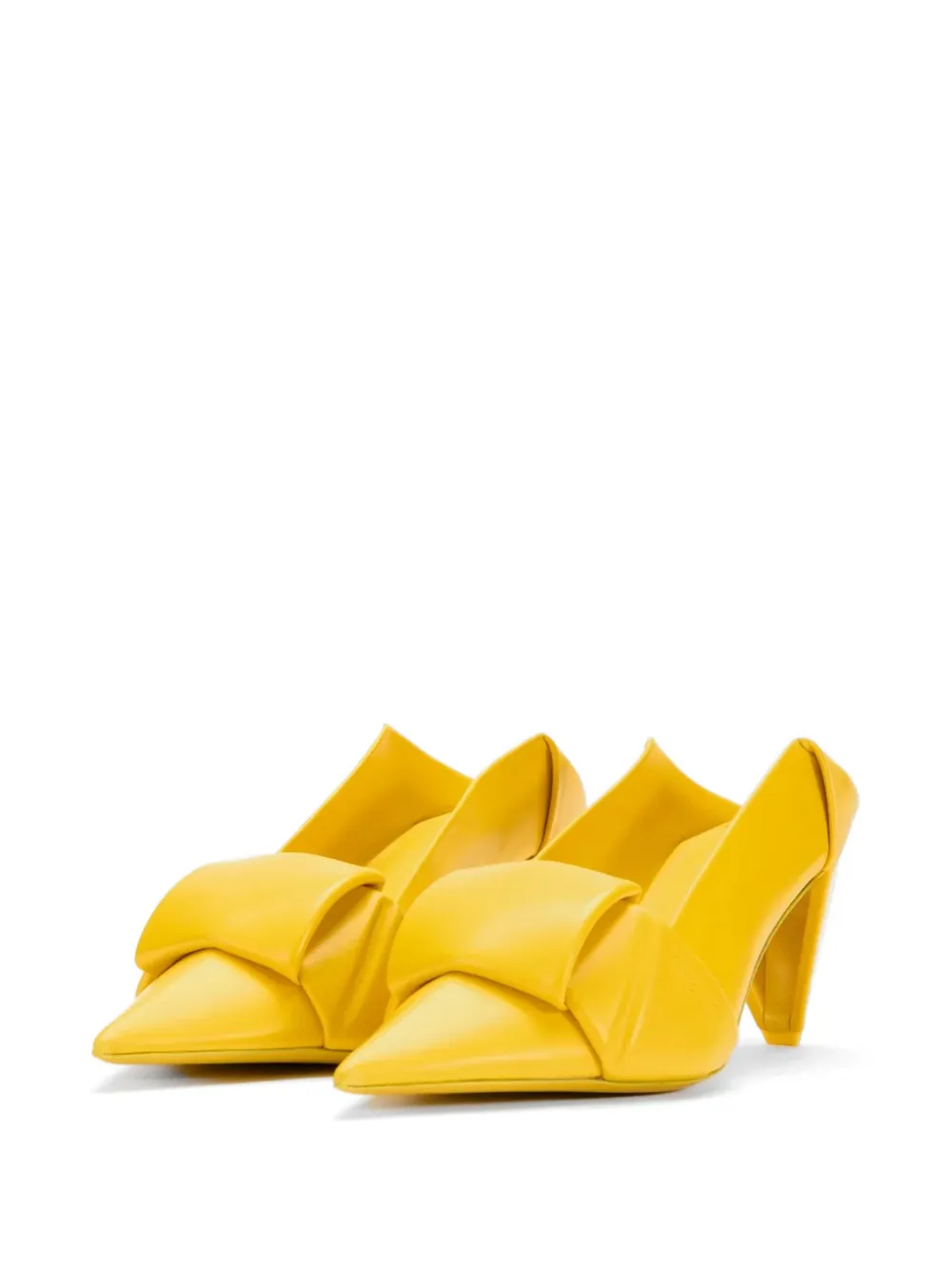 LOEWE pointed-toe pumps Geel