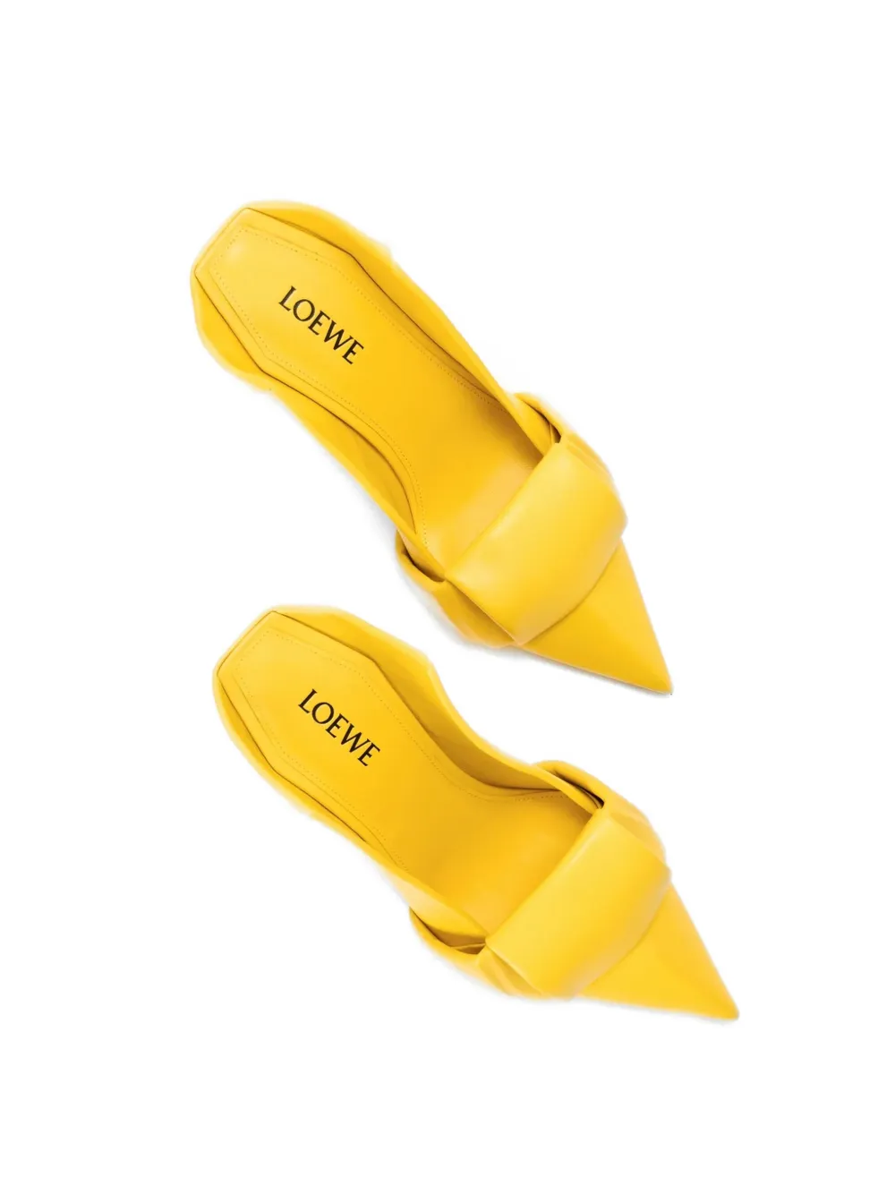 LOEWE pointed-toe pumps Geel