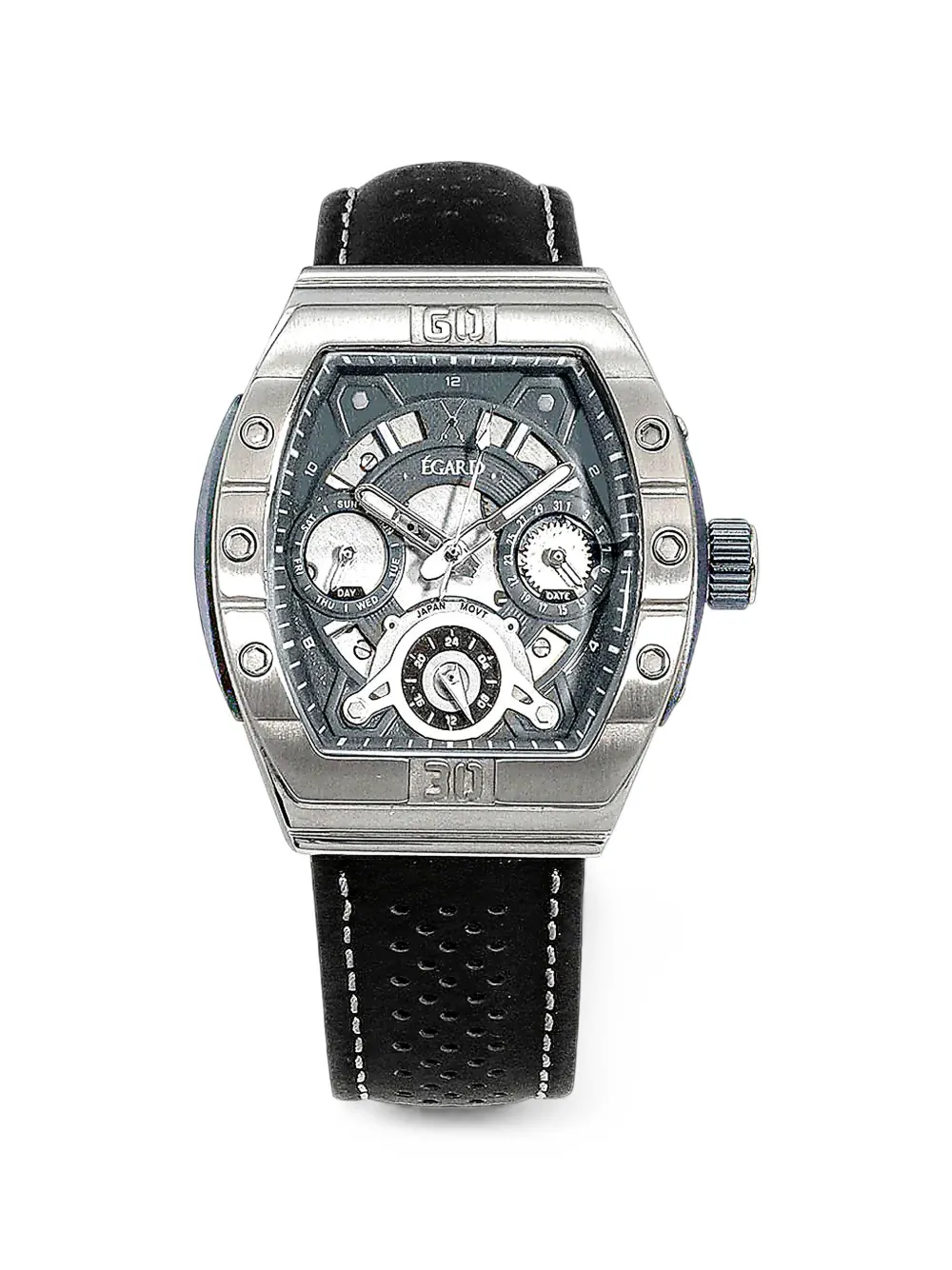 ÉGARD Patriot Classica 38.5mm watch - Grigio