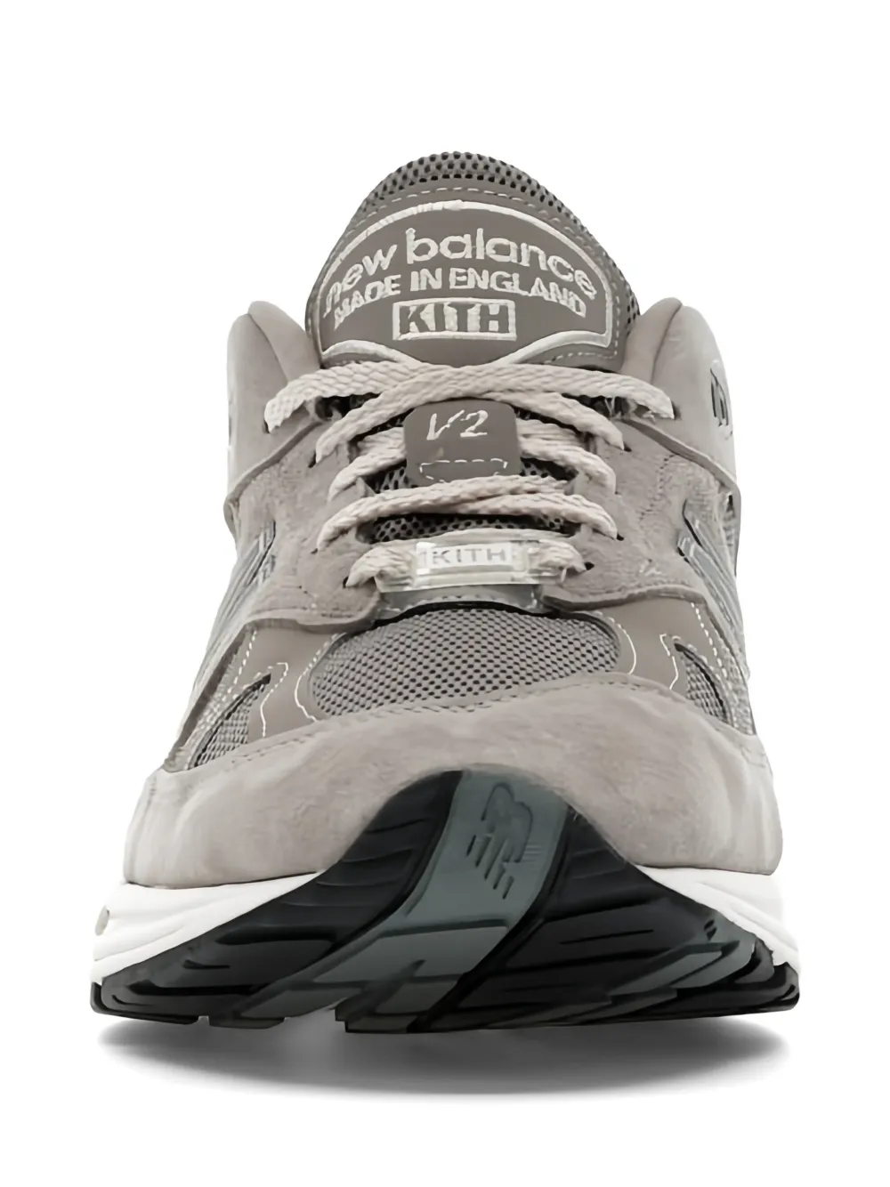 New Balance 991v2 sneakers met suède vlak Grijs