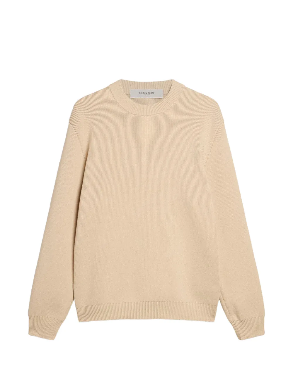 Dolce & Gabbana ribbed-knit crew-neck sweater - Nude