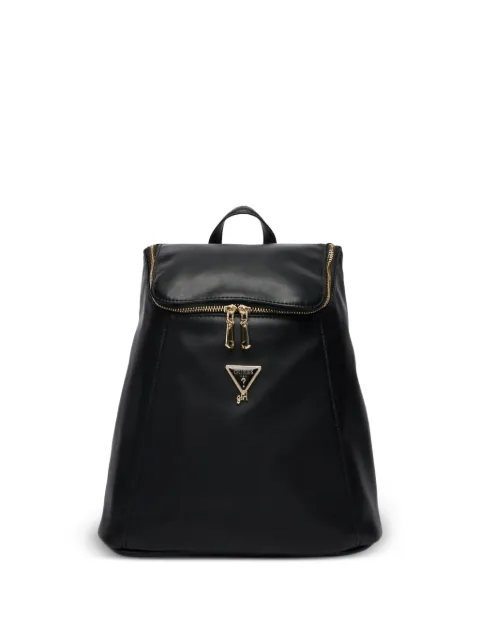 guess kids logo-plaque backpack
