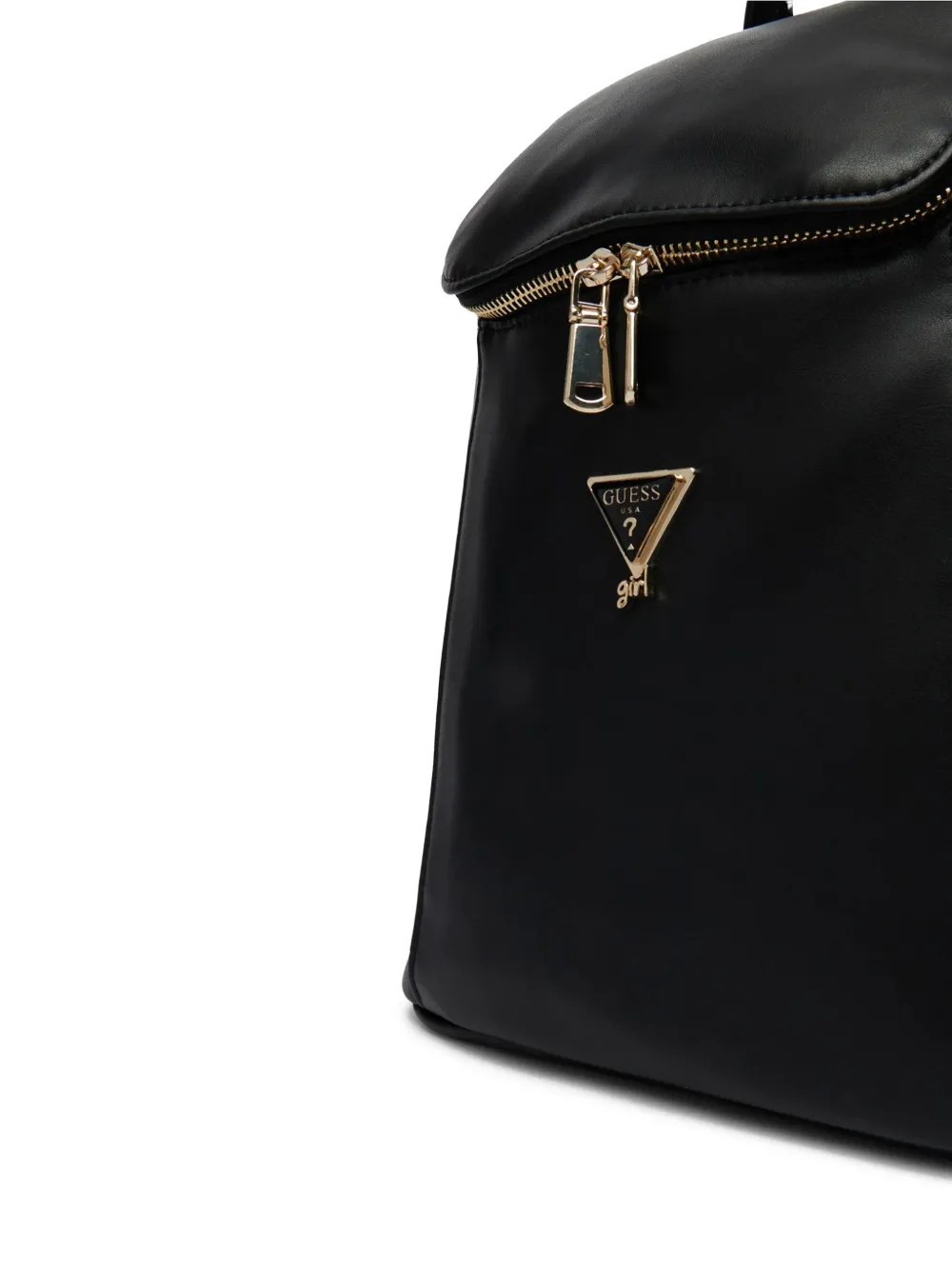 guess kids Rugzak met logoplakkaat Zwart