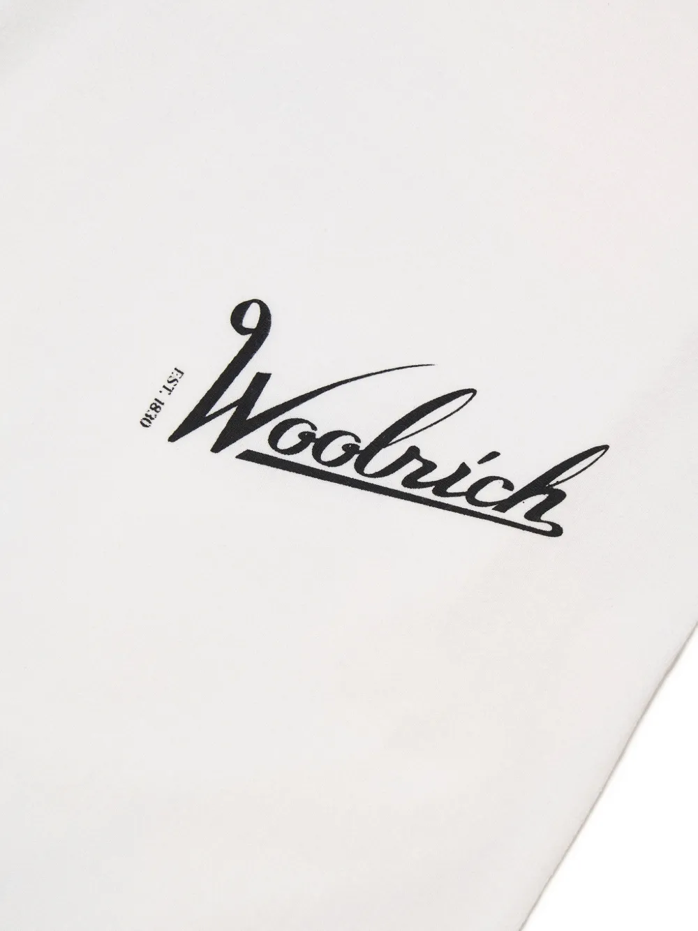 Woolrich T-shirt met print Wit