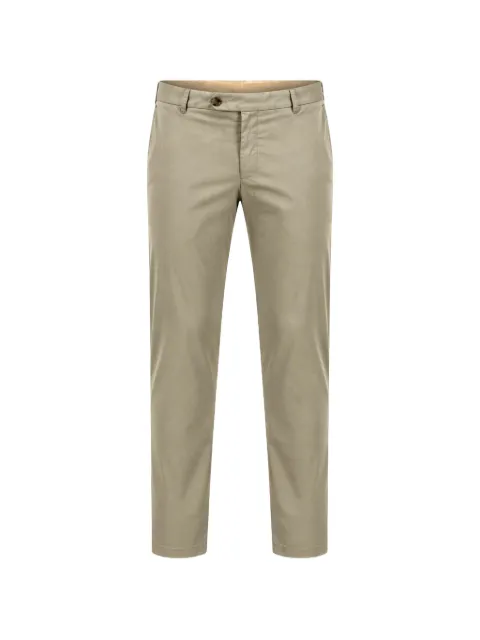 BOSS button-fastening chinos trousers