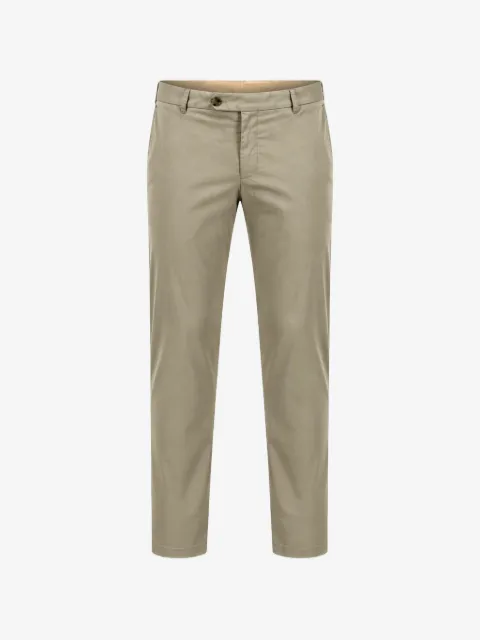 BOSS button-fastening chinos trousers