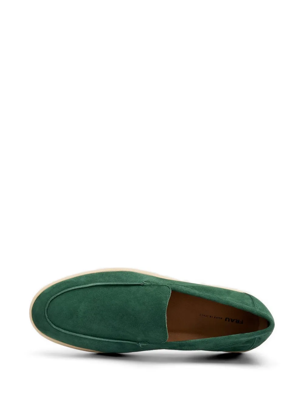 FRAU Suède loafers Groen