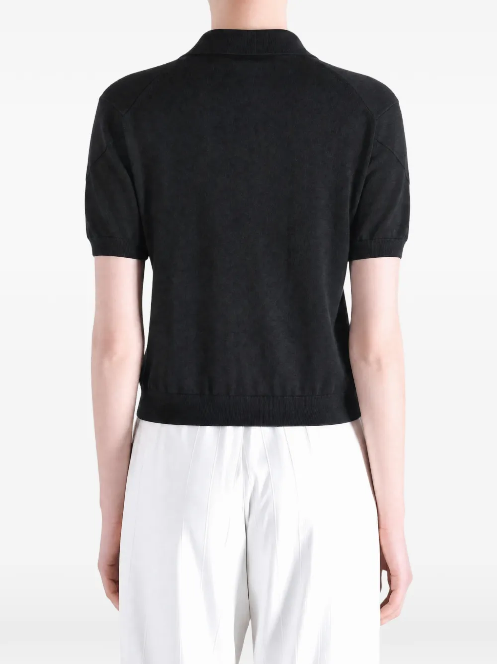Givenchy Poloshirt met logopatch Zwart