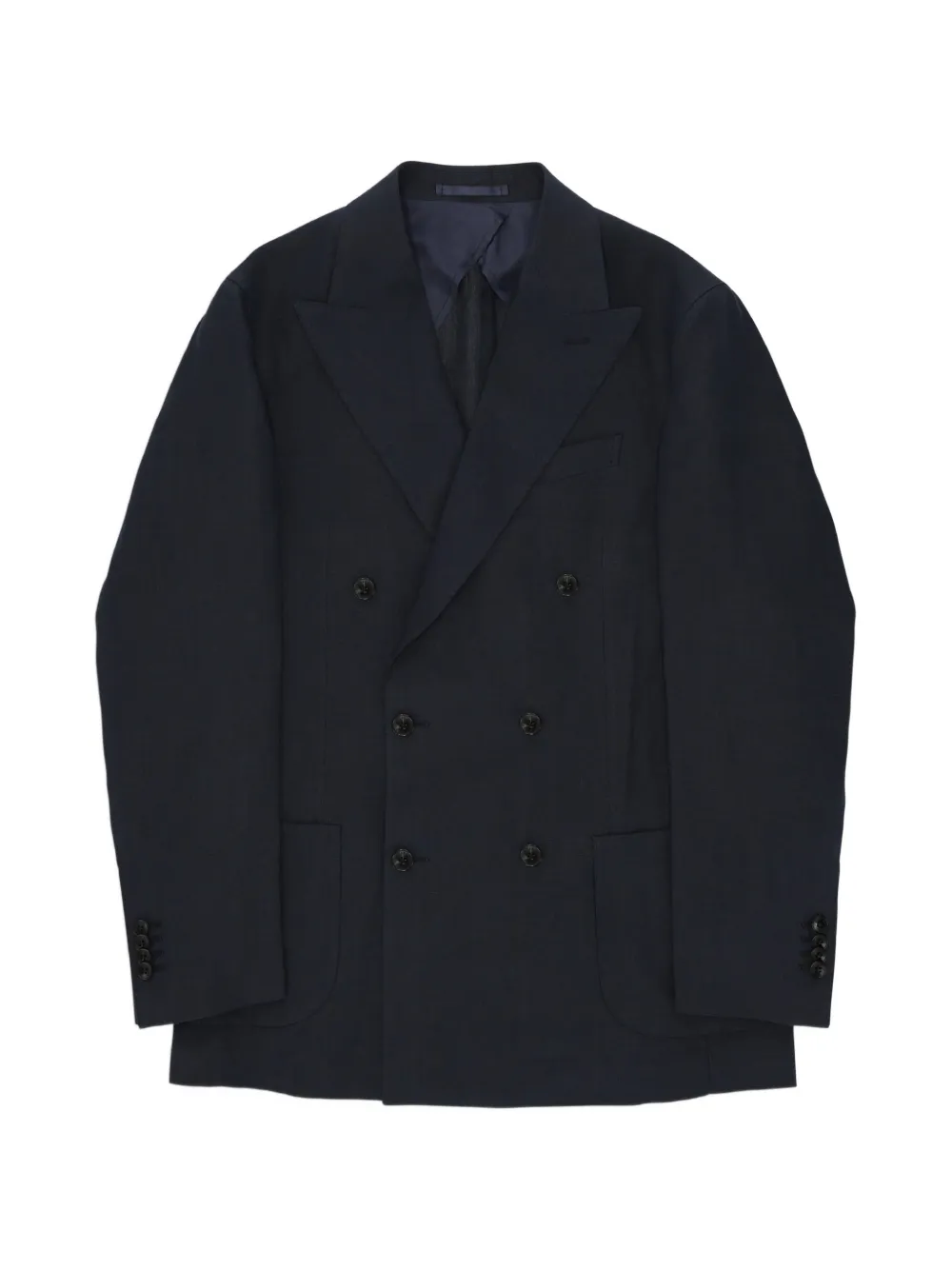 Fortela Totò Double-breasted Suit in Blue, view 2