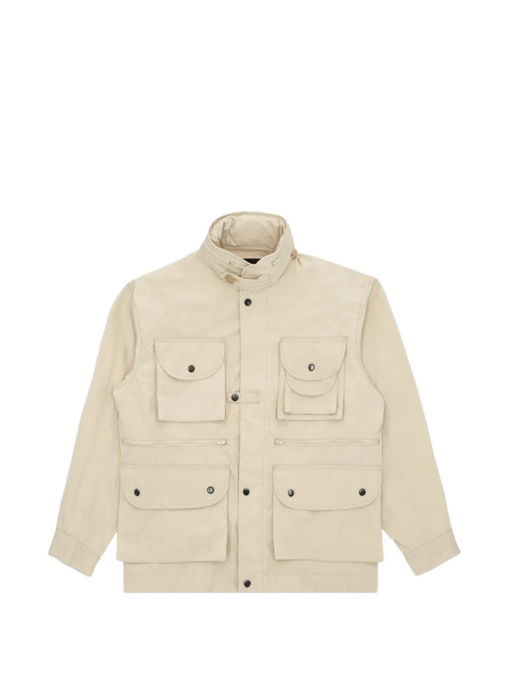 Fortela Tpage multi-pocket military jacket - Nude