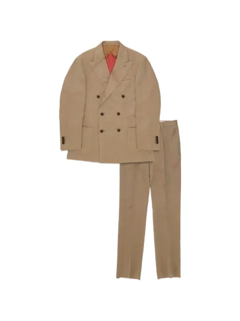 Fortela Totò Solaro double-bnreasted suit