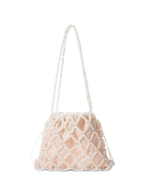 0711 Belle faux-pearl shoulder bag