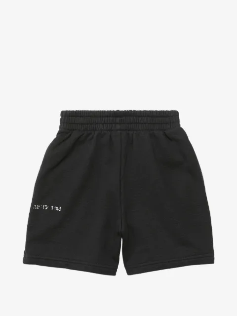 Balenciaga Kids 로고 프린트 코튼 캐주얼 반바지