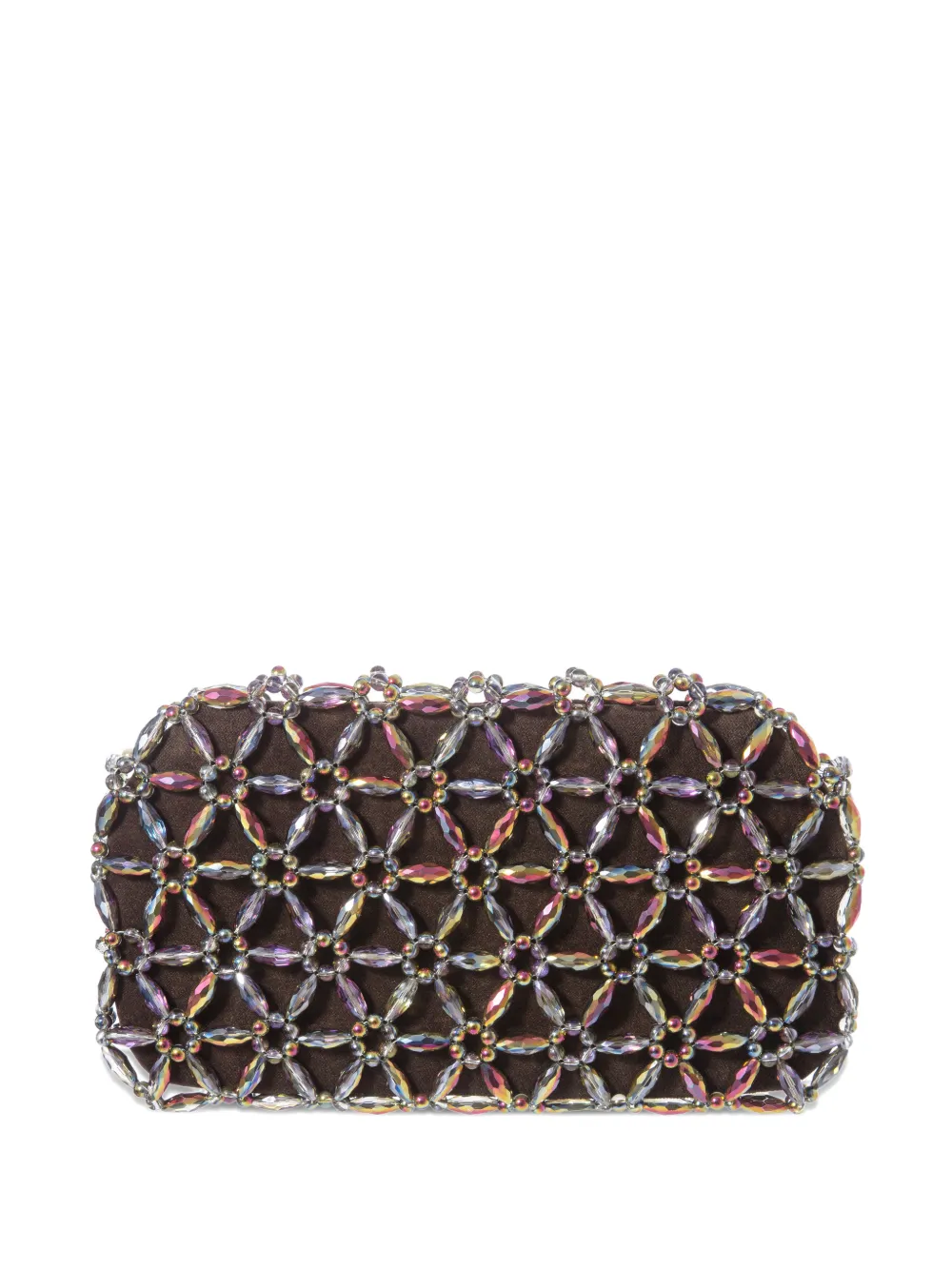 0711 Tebea bead-embellished clutch bag