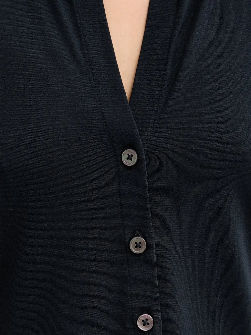 Marc O'Polo Button-up T-shirt Blauw