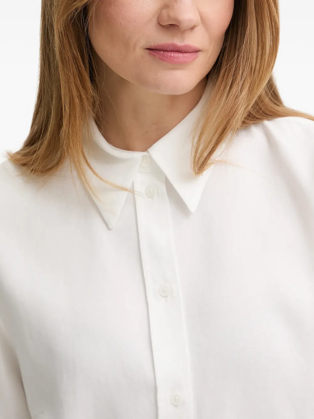 Marc O'Polo Blouse met korte mouwen Wit