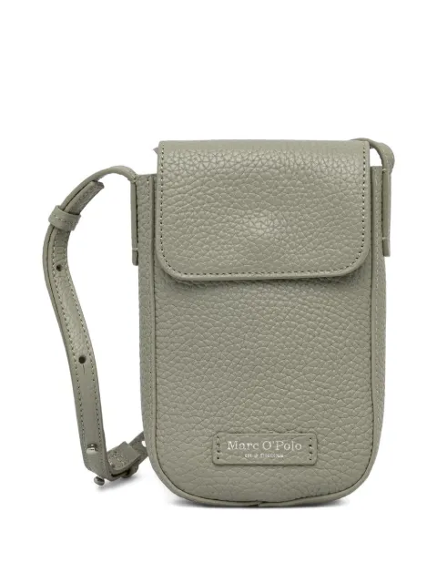 Marc O'Polo grained leather phone bag