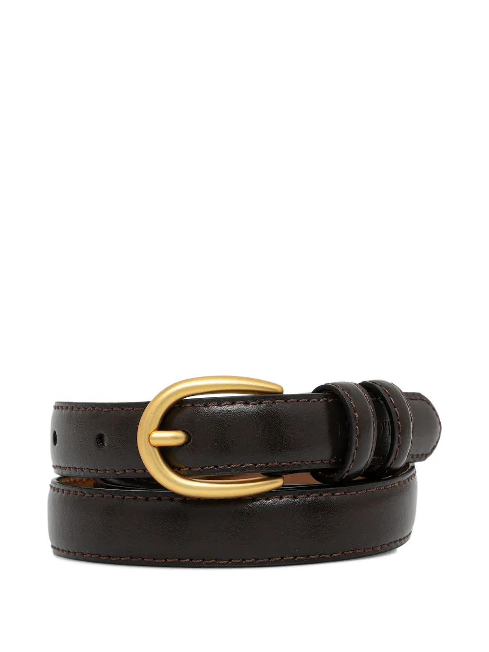 Marc O'polo Leather Buckle-fastening Belt In Pink