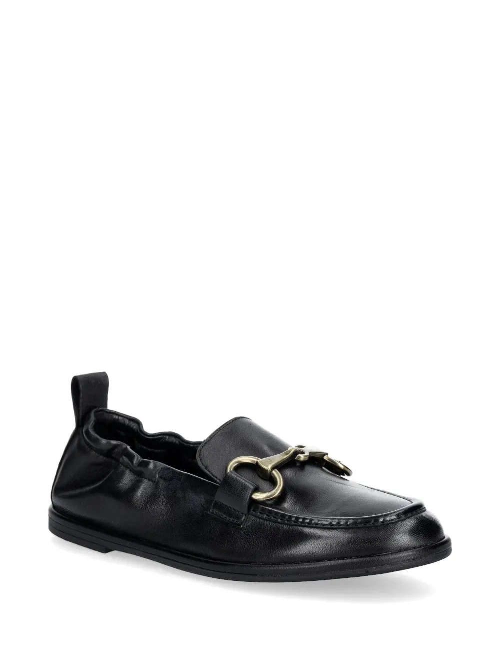 Marc O'Polo elasticated loafers Zwart