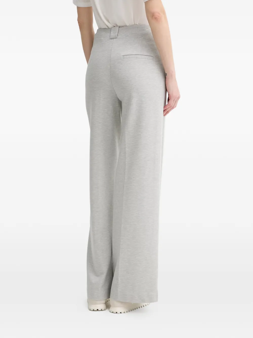 Marc O'Polo Broek met wijde pijpen Grijs