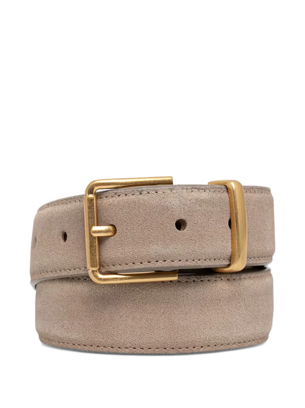 Marc O'Polo suede-finish buckle-fastening belt - Toni neutri