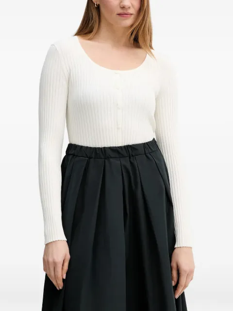Marc O'Polo — ribbed-knit button-up cardigan