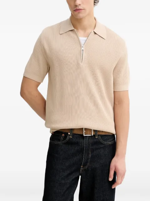 Marc O'Polo Geripptes Poloshirt