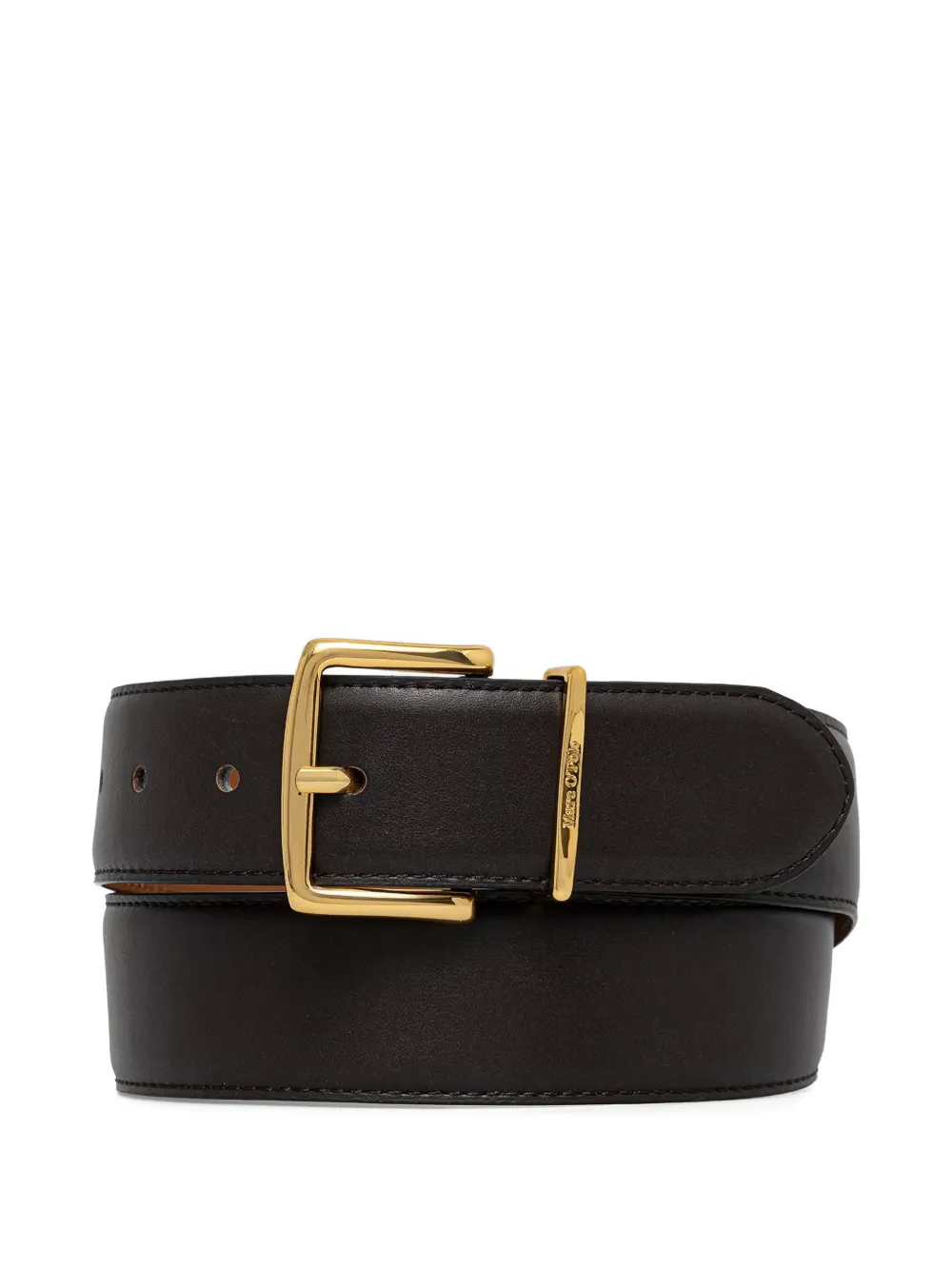 Marc O'Polo buckle-fastening leather belt - Marrone