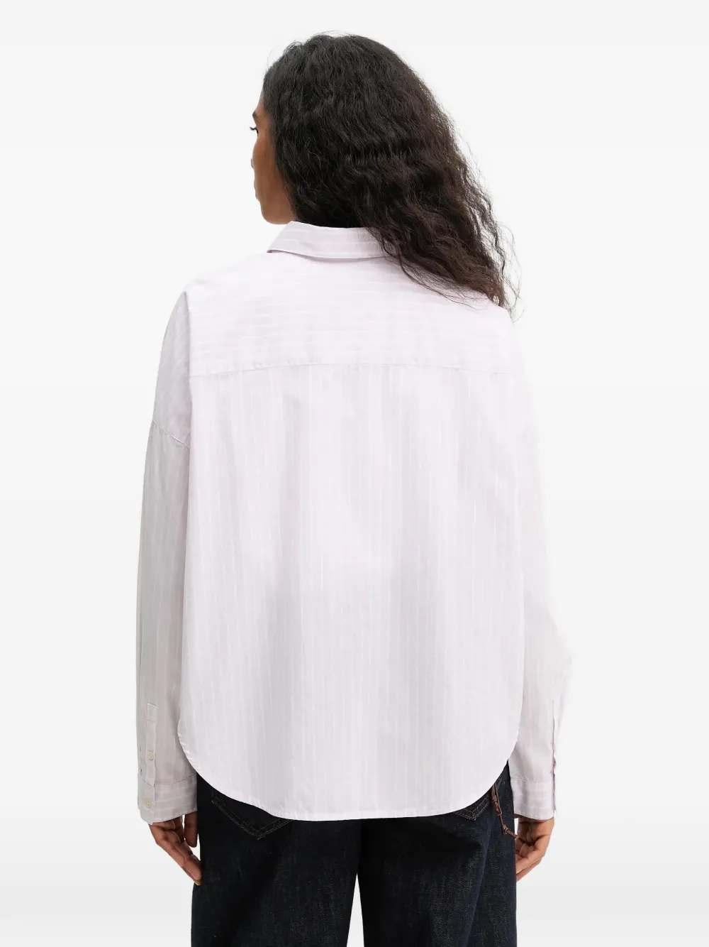 Marc O'Polo Gestreept blouse Roze