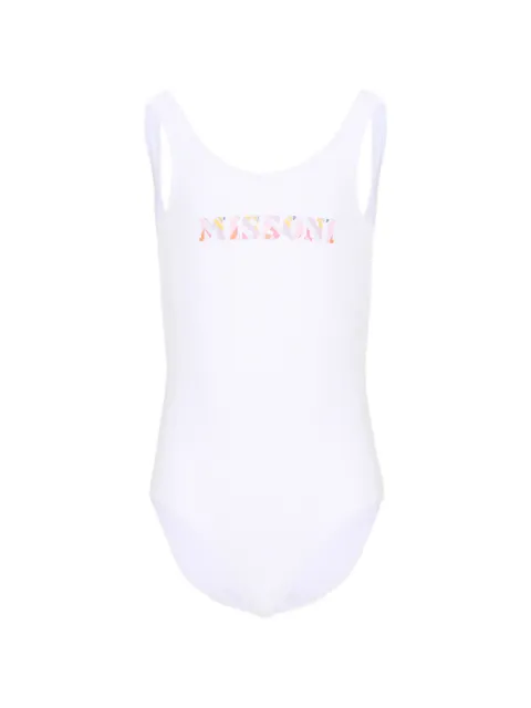 Missoni Kids badedragt med logotryk