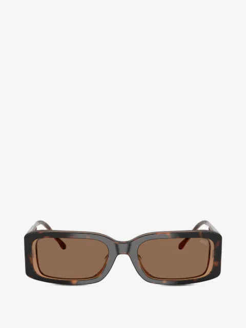 Diesel lunettes de soleil à monture rectangulaire