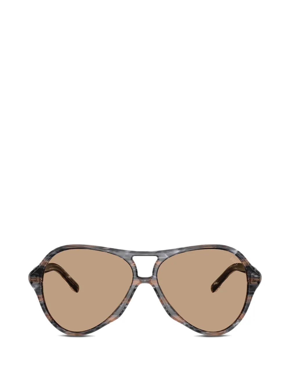 Diesel D-logo pilot sunglasses - Grigio