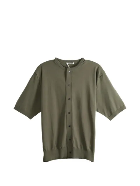 Auralee Giza short-sleeve cardigan