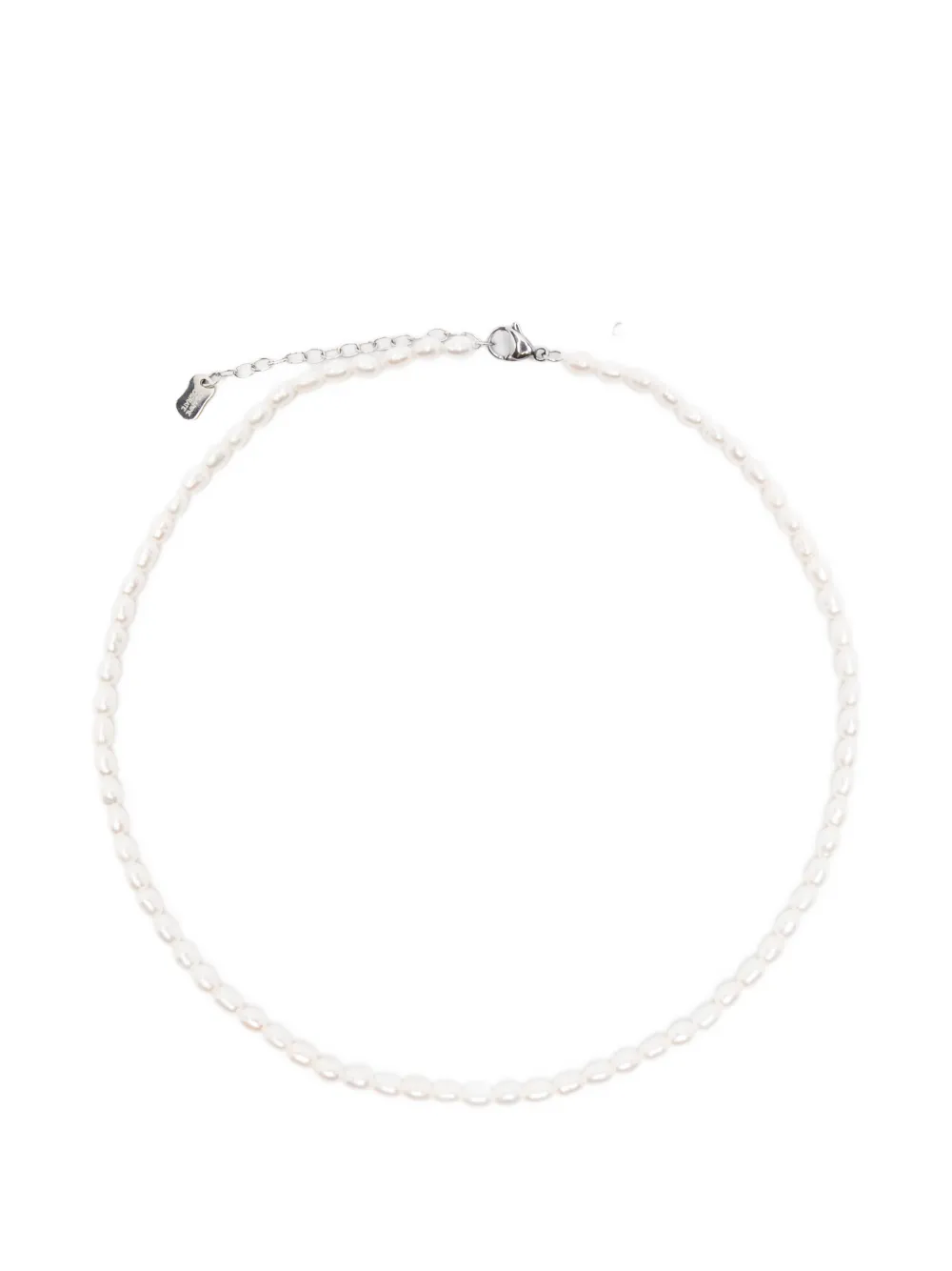 COLLANINE COLORATE Perledifiume pearl necklace - Bianco