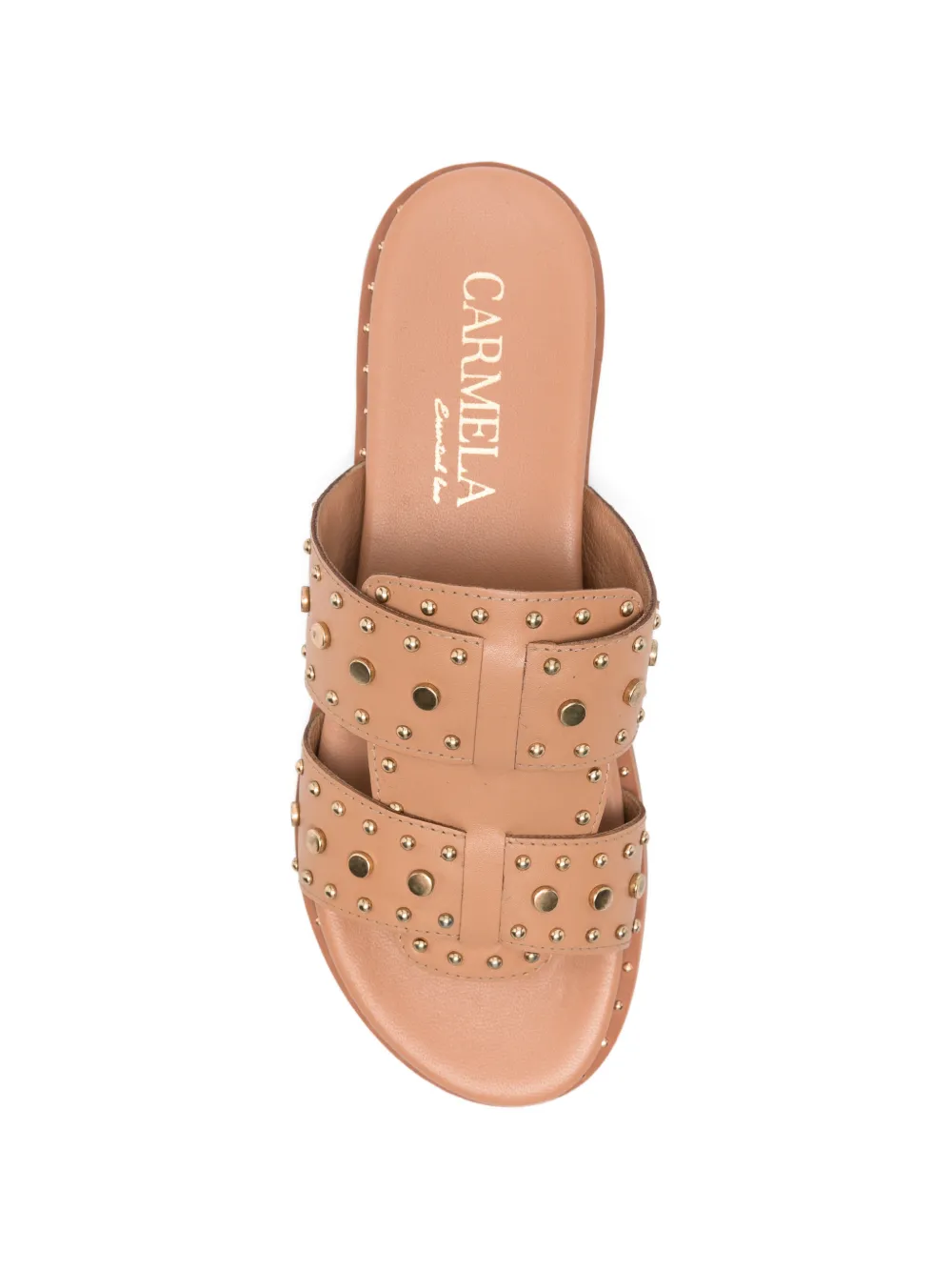 Carmela Sandalen verfraaid met studs Beige