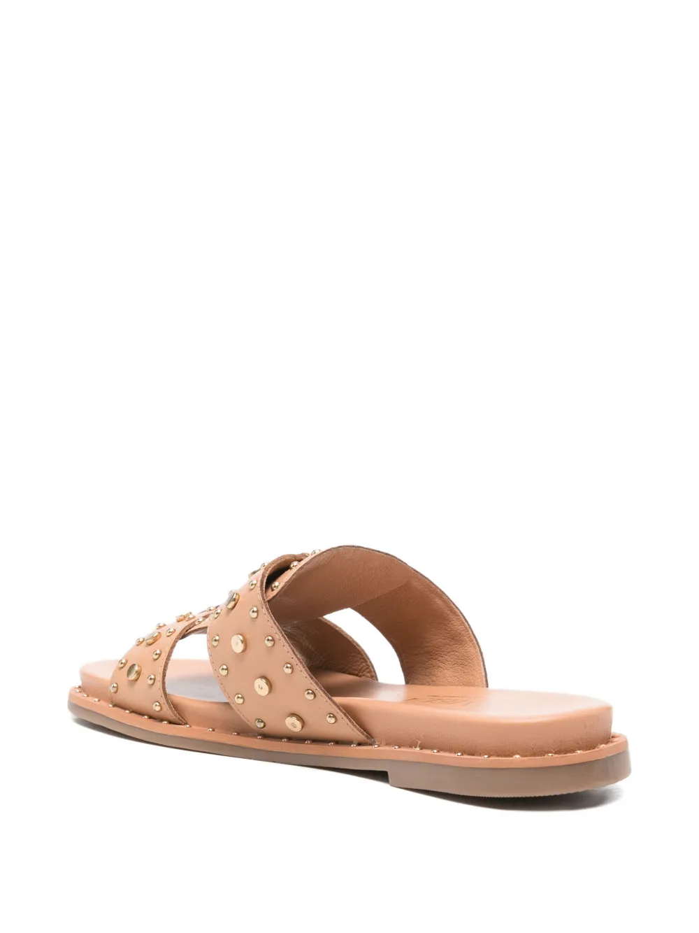 Carmela Sandalen verfraaid met studs Beige