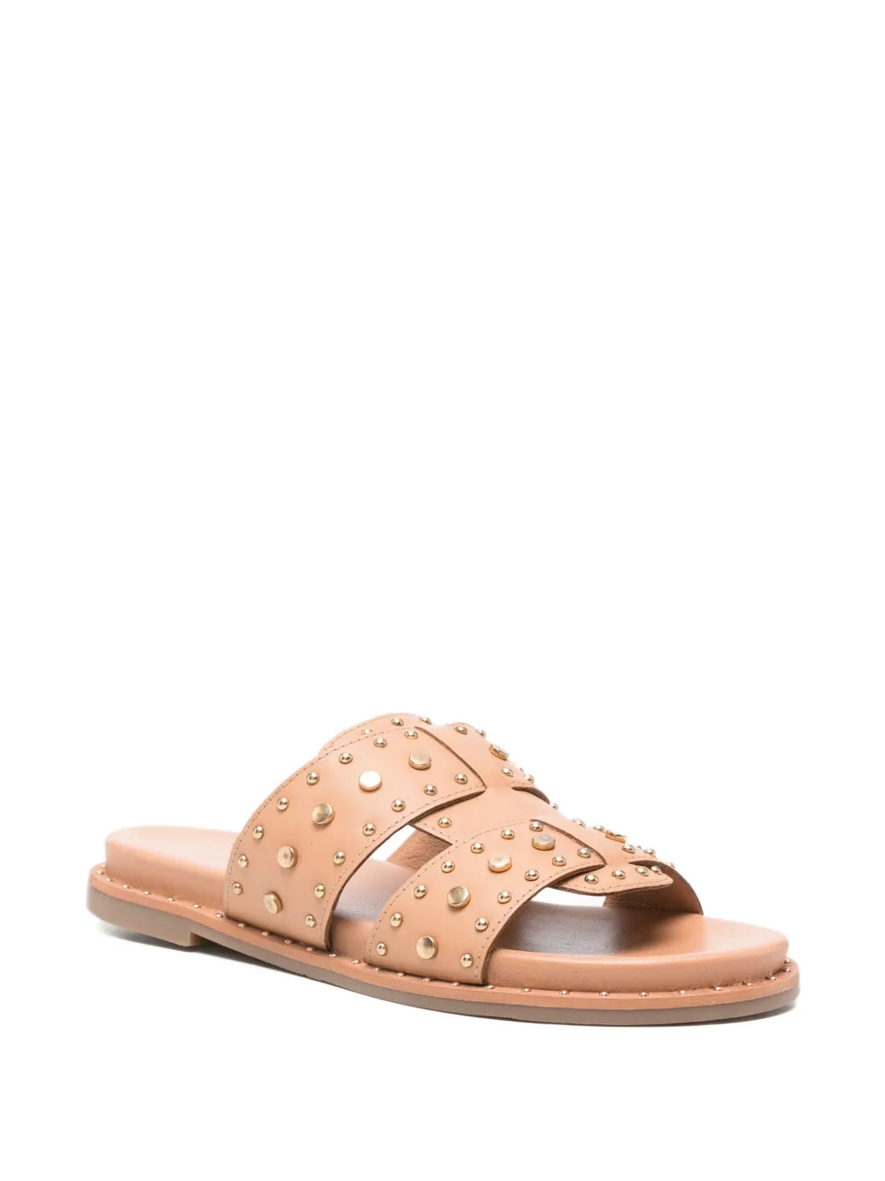 Carmela Sandalen verfraaid met studs Beige