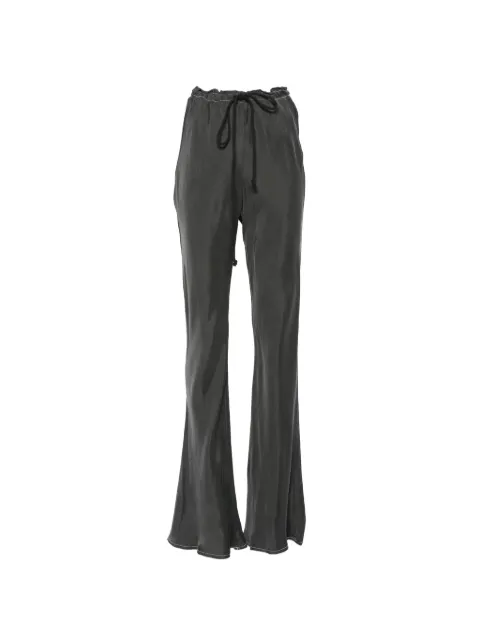 Song For The Mute pantalones acampanados con cordones